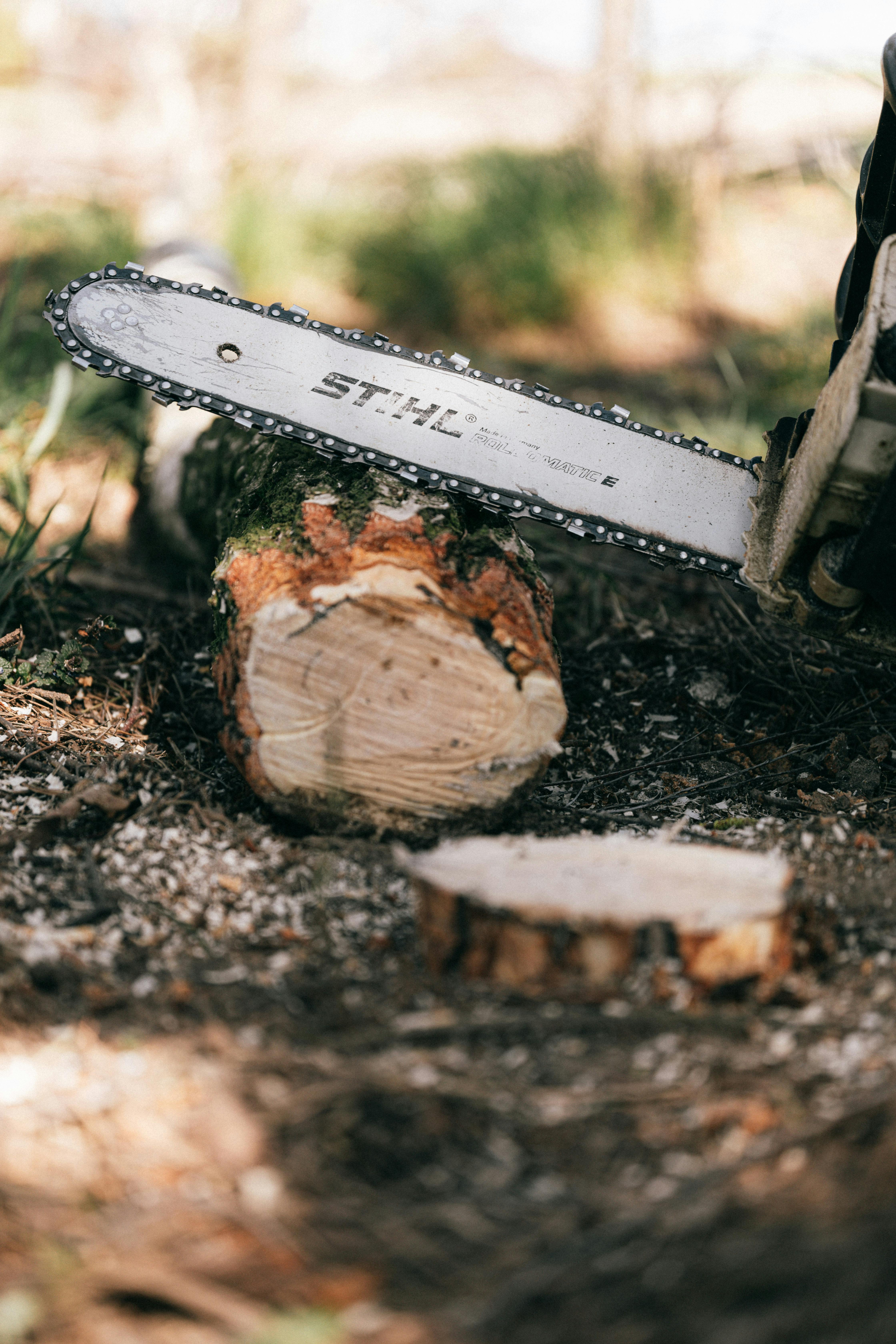 Stihl Akku Kettensäge mit Zubehör