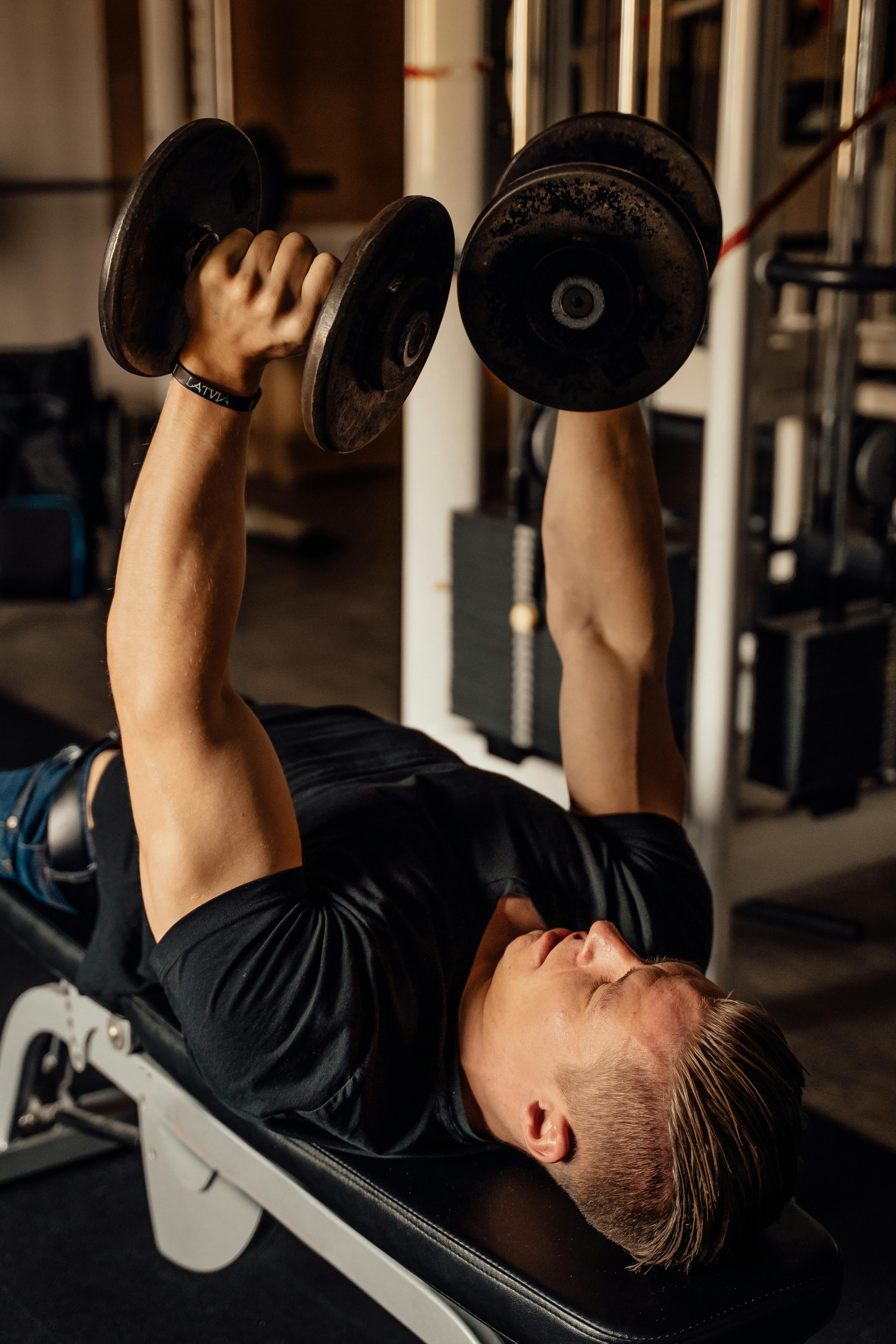 Standing Dumbbell Press